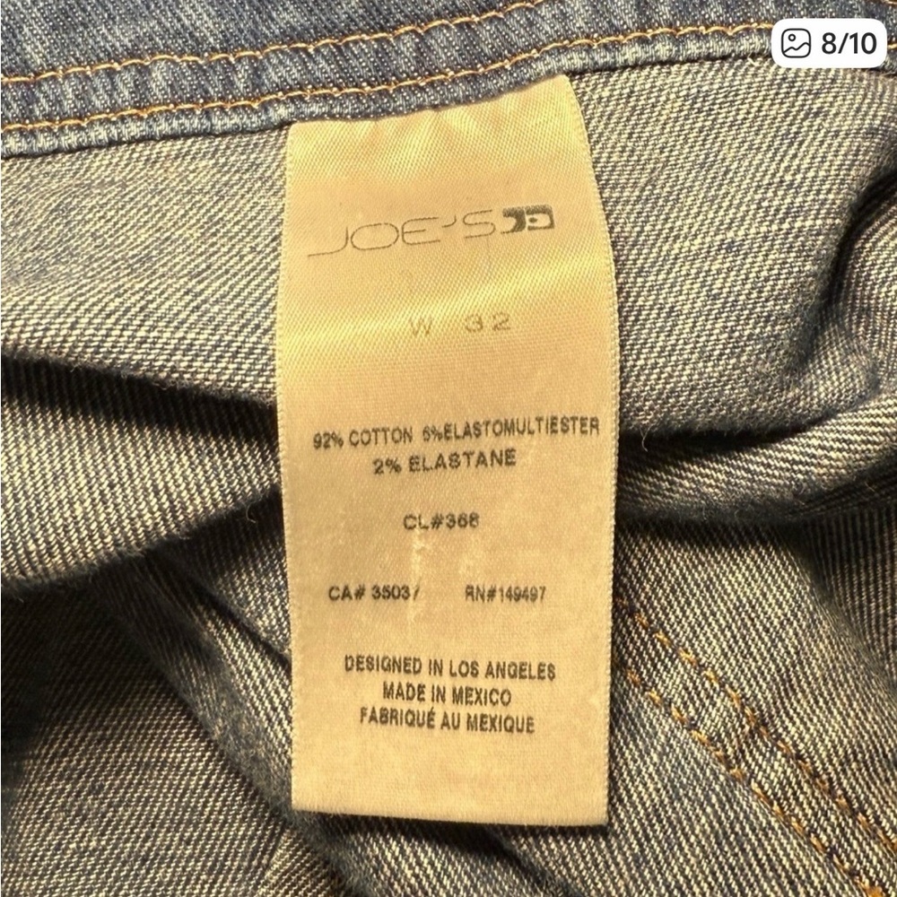 Joe's Jeans Flare Wide-Leg in Penny Blue - Picture 2 of 10